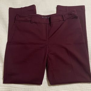 Maroon NY&Co Dress Pants